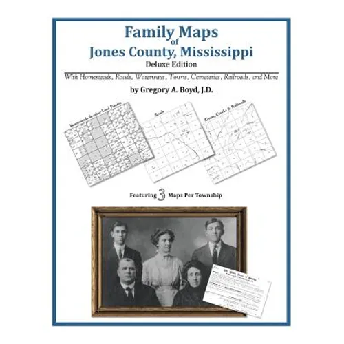 Family Maps of Jones County, Mississippi