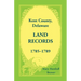 Kent County, Delaware Land Records, 1785-1789
