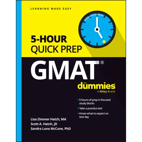 GMAT 5-Hour Quick Prep for Dummies