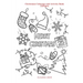 Merry Christmas: Christmas Coloring and Activity Book: 25Pages