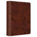 ESV Single Column Journaling Bible (Trutone, Chestnut, Leaves Design)