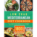 Low Carb MEDITERRANEAN Diet Cookbook: Learn To Prepare Delicious, Budget Friendly, and Wholesome Meals Easily and Quickly with Step-by-Step Instructio