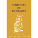 Sentences de Menandre