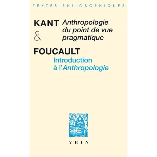 Anthropologie Du Point de Vue Pragmatique Introduction a l'Anthropologie