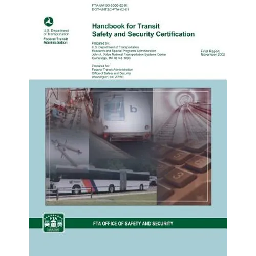 Handbook for Transit Safety and Security Certification