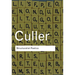 Structuralist Poetics: Structuralism, Linguistics and the Study of Literature