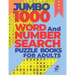Jumbo 1000 Word And Number Search Puzzle Books For Adults: 500 Word Search Puzzles and 500 Number Search Puzzles