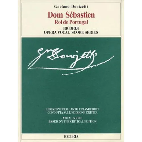 DOM Sebastien: Vocal Score