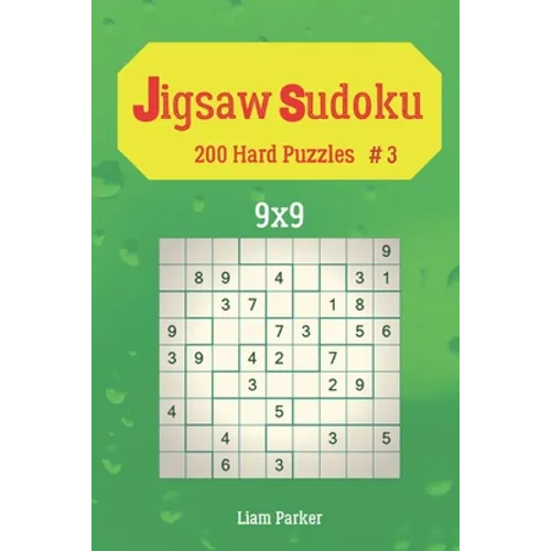 Jigsaw Sudoku - 200 Hard Puzzles 9x9 vol.3