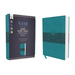 Nasb, Super Giant Print Reference Bible, Leathersoft, Teal, Red Letter Edition, 1995 Text, Comfort Print
