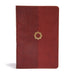 CSB Essential Teen Study Bible, Walnut Leathertouch