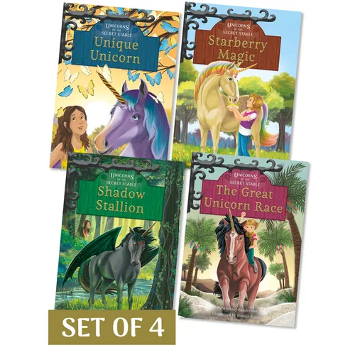 Unicorns of the Secret Stable Set 2 (Set of 4)