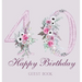 Happy 40th birthday guest book (hardback)
