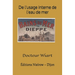 De l'usage interne de l'eau de mer