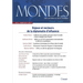 Mondes n°9 Les Cahiers du Quai d'Orsay