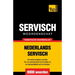 Thematische woordenschat Nederlands-Servisch - 9000 woorden