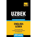 Uzbek vocabulary for English speakers - 3000 words