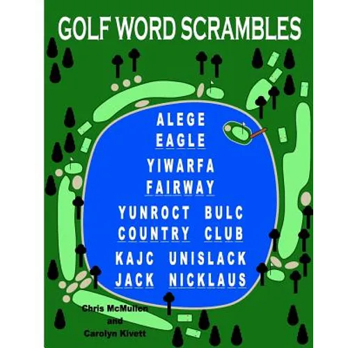Golf Word Scrambles: Puzzles for Golfers