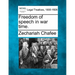 Freedom of Speech in War Time.