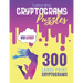 Cryptograms Puzzles: Cryptograms Quotes Puzzles, Cryptogram Families Puzzle Book, Book Of Cryptograms