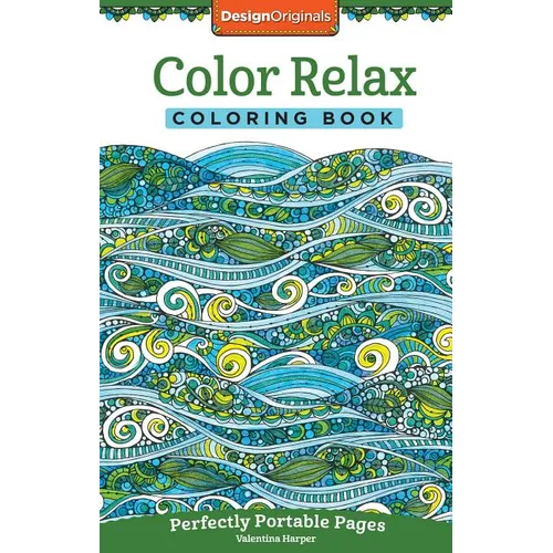 Color Relax Coloring Book: Perfectly Portable Pages