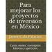Para Mejorar Los Proyectos de Inversi