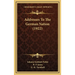 Addresses To The German Nation (1922)