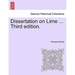 Dissertation on Lime ... Third Edition.