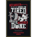 Fitness Calendar Journal: I Don't Stop When I Am Tired I Stop When I Am Done