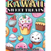 Kawaii Sweet Treats Coloring Book for Kids: 50 Cute & Easy to Color Cupcakes, Ice Creams, Cakes, Donuts, Candies and Much More