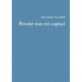 Perché non mi capisci