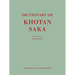 Dictionary of Khotan Saka