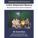 Workbooks for Dyslexics - Letter Sequential Memory - Memorize and Circle Letters in Sequences - Improve Directionality and Poor Visual Memory for Lett
