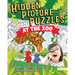 Hidden Picture Puzzles at the Zoo: 50 Seek-And-Find Puzzles to Solve and Color