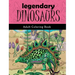 Legendary Dinosaurs: Adult Coloring Book