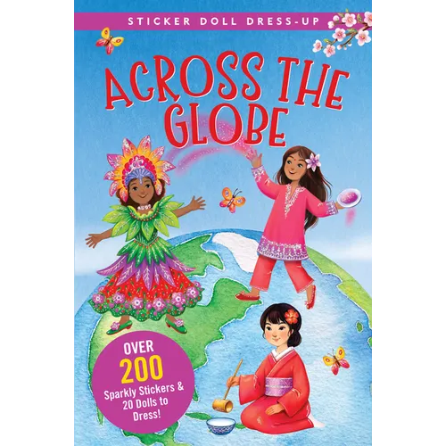 Across the Globe Sticker Doll Dress-Up Book
