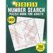2025 Easy Number Search Puzzle Book For Adults: Relaxing and Fun Numerical Puzzles for Stress Relief