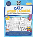 Daily Word Ladders and Vocabulary Builder for Grades K-1: Interactive Kids Weekly Workbook to Improve Reading, Spelling, and Phonics 100+ Engaging Rep