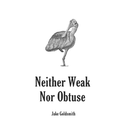 Neither Weak Nor Obtuse: A Memoir