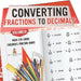 Converting Fractions to Decimals Volume III - Math 5th Grade Children's Fraction Books