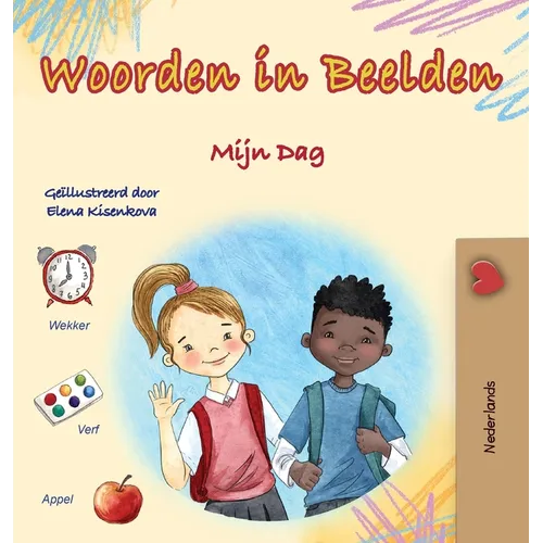 Words in Pictures - My Day (Dutch Children's Book)