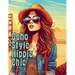 Boho Style Hippie Chic: Beautiful Models Wearing Bohemian Style Clothing & Accessories.