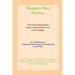 Managers Must Perform