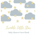 Baby shower guest book (Hardcover): comments book, baby shower party decor, baby naming day guest book, advice for parents sign in book, baby shower p