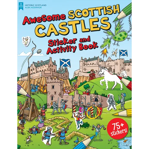 Awesome Scottish Castles: Sticker and Activity Book