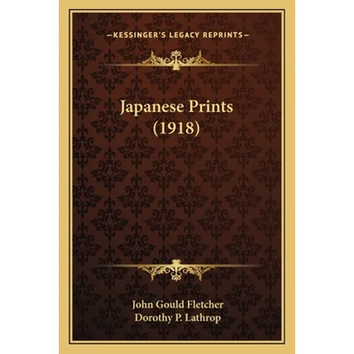 Japanese Prints (1918)