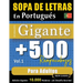 Sopa de Letras En Portugués Formato Gigante: 500 Rompecabezas Para Adultos - Vol.1 - Delta Classics - Edición Gigante - 10.000 Palabras - ¡Un Desafío