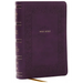 NKJV Compact Paragraph-Style Bible W/ 43,000 Cross References, Purple Leathersoft, Red Letter, Comfort Print: Holy Bible, New King James Version: Holy