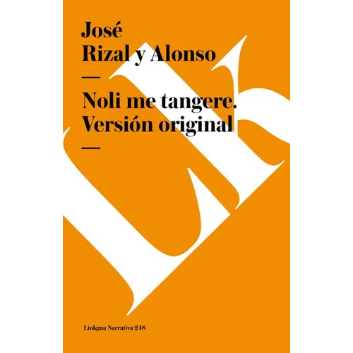 Noli me tangere: Versión original