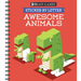 Brain Games - Sticker by Letter: Awesome Animals (Sticker Puzzles - Kids Activity Book)